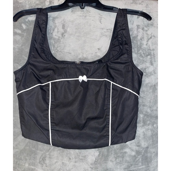 Forever 21 Corsette Tank  Square Neck Crop Top Bundle Juniors - Picture 4 of 9